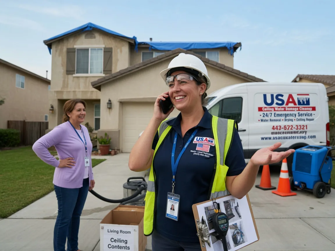 Ceiling Water Damage Restoration Towanda, IL FAQs